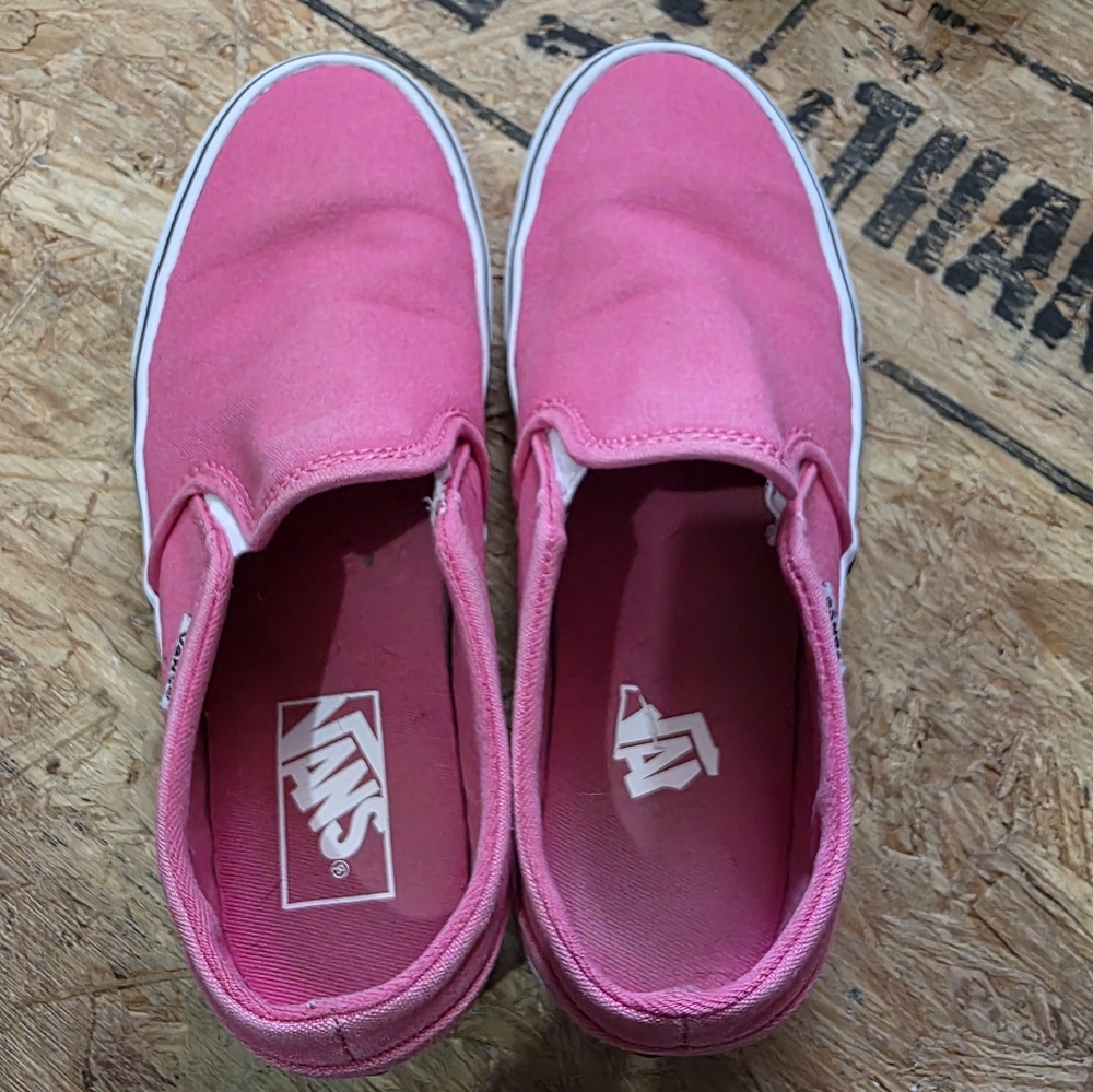 Pink VANS Womens 8